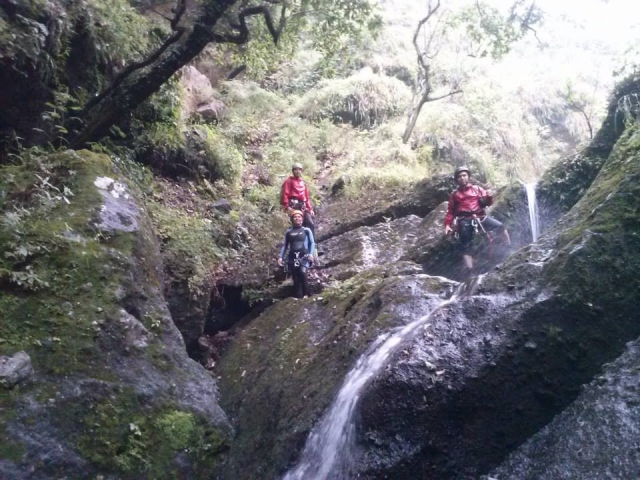 Descenso de cañones